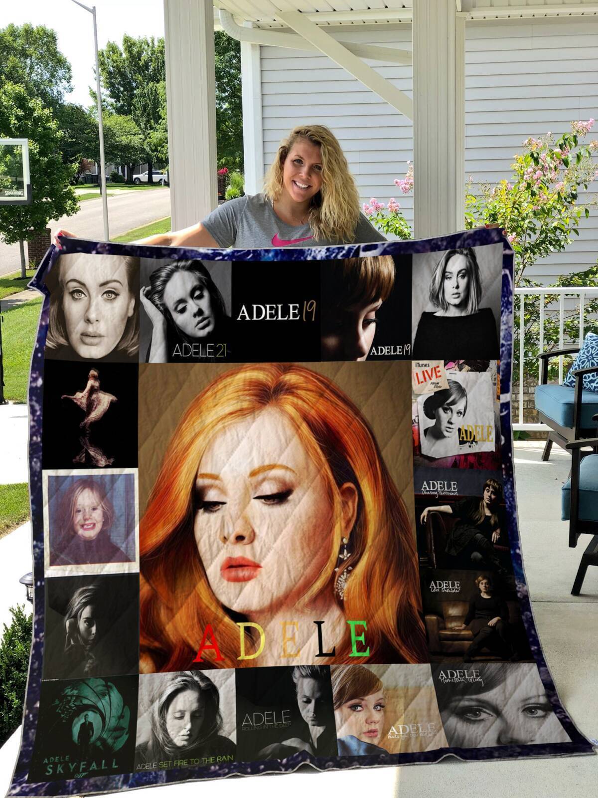 Adele 3D Quilt Blanket