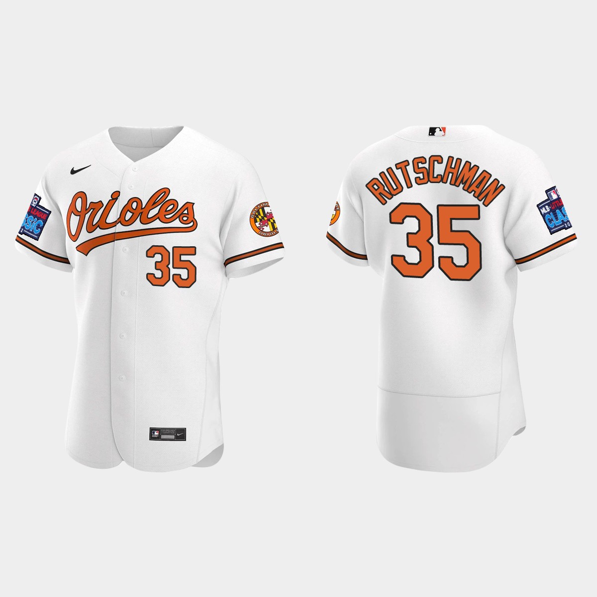Adley Rutschman Baltimore Orioles 2022 Little League Classic Jersey – White