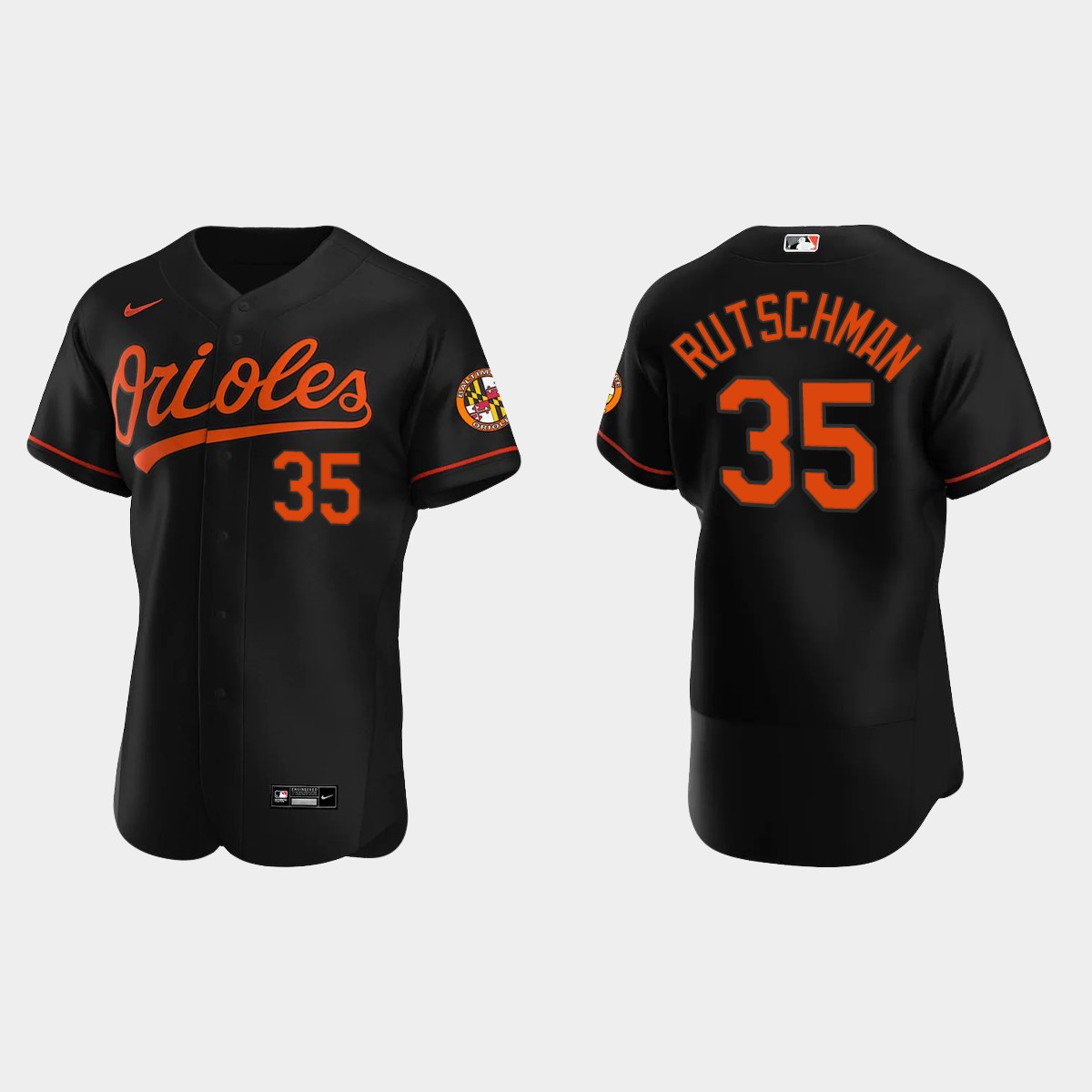 Adley Rutschman Baltimore Orioles Alternate Jersey – Black
