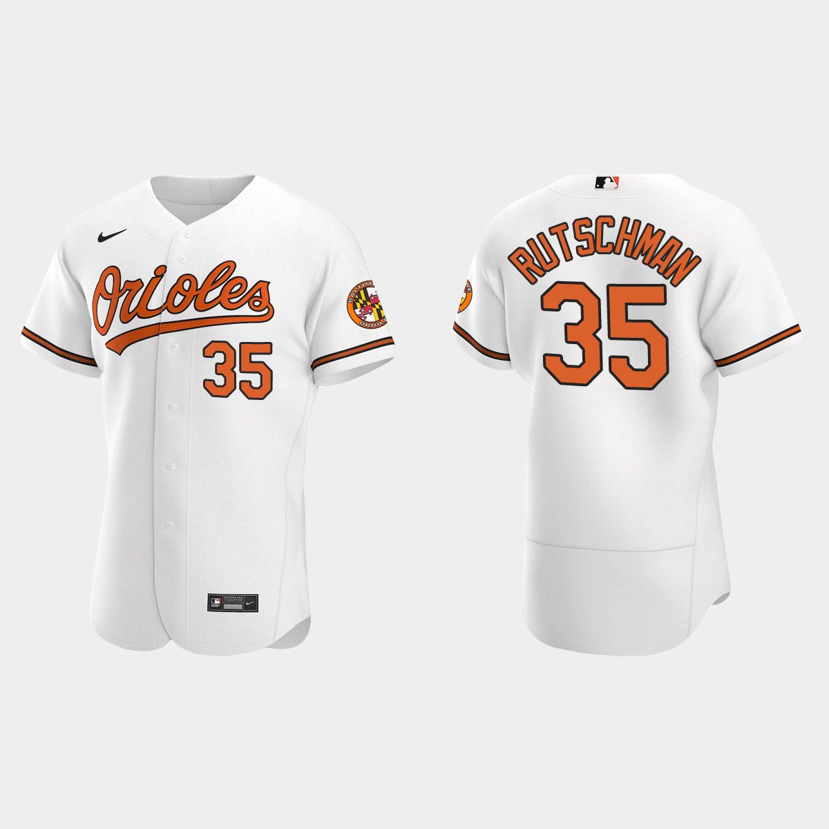Adley Rutschman Baltimore Orioles Home Jersey – White