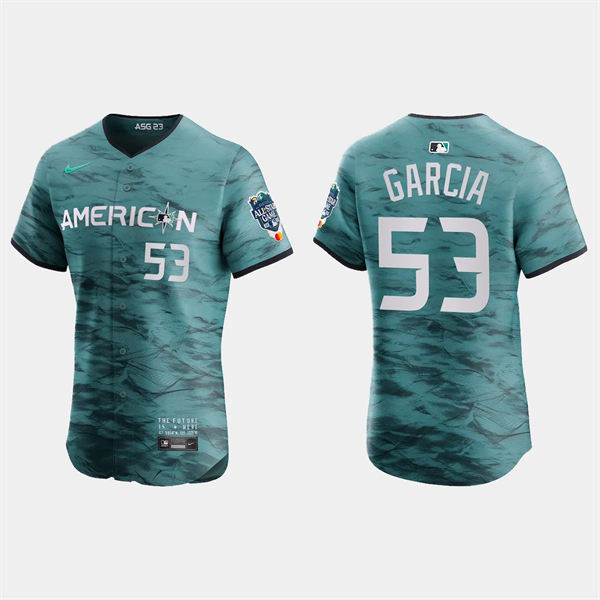 Adolis Garcia American League 2023 MLB All-Star Game Elite Jersey – Teal