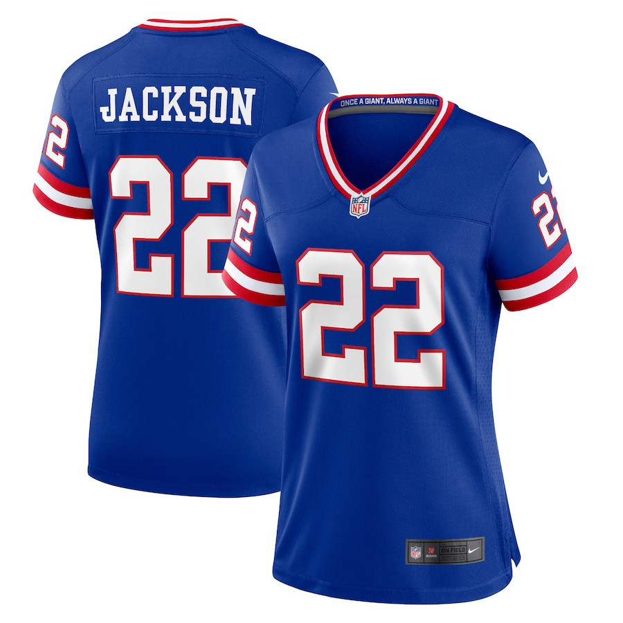 Adoree’ Jackson New York Giants Women’s Classic Player Game Stitched Jersey – Royal