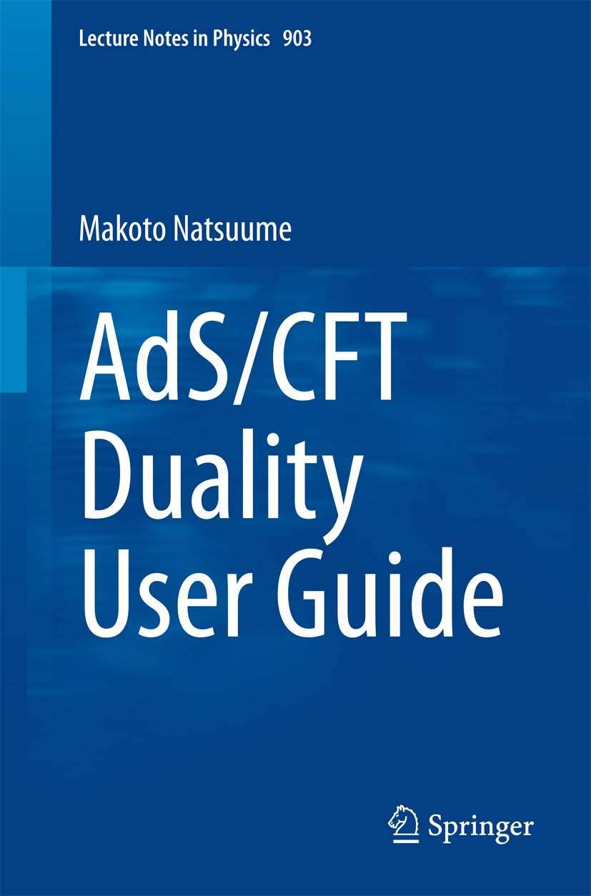 AdS/CFT Duality User Guide (Lecture Notes in Physics Book 903) (PDF/EPUB Version)