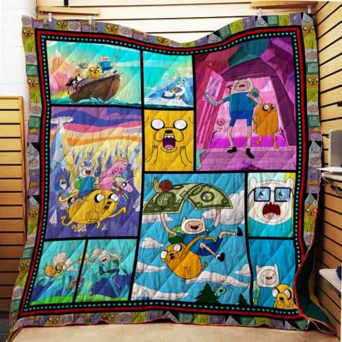 Adventure Time 3D Quilt Blanket