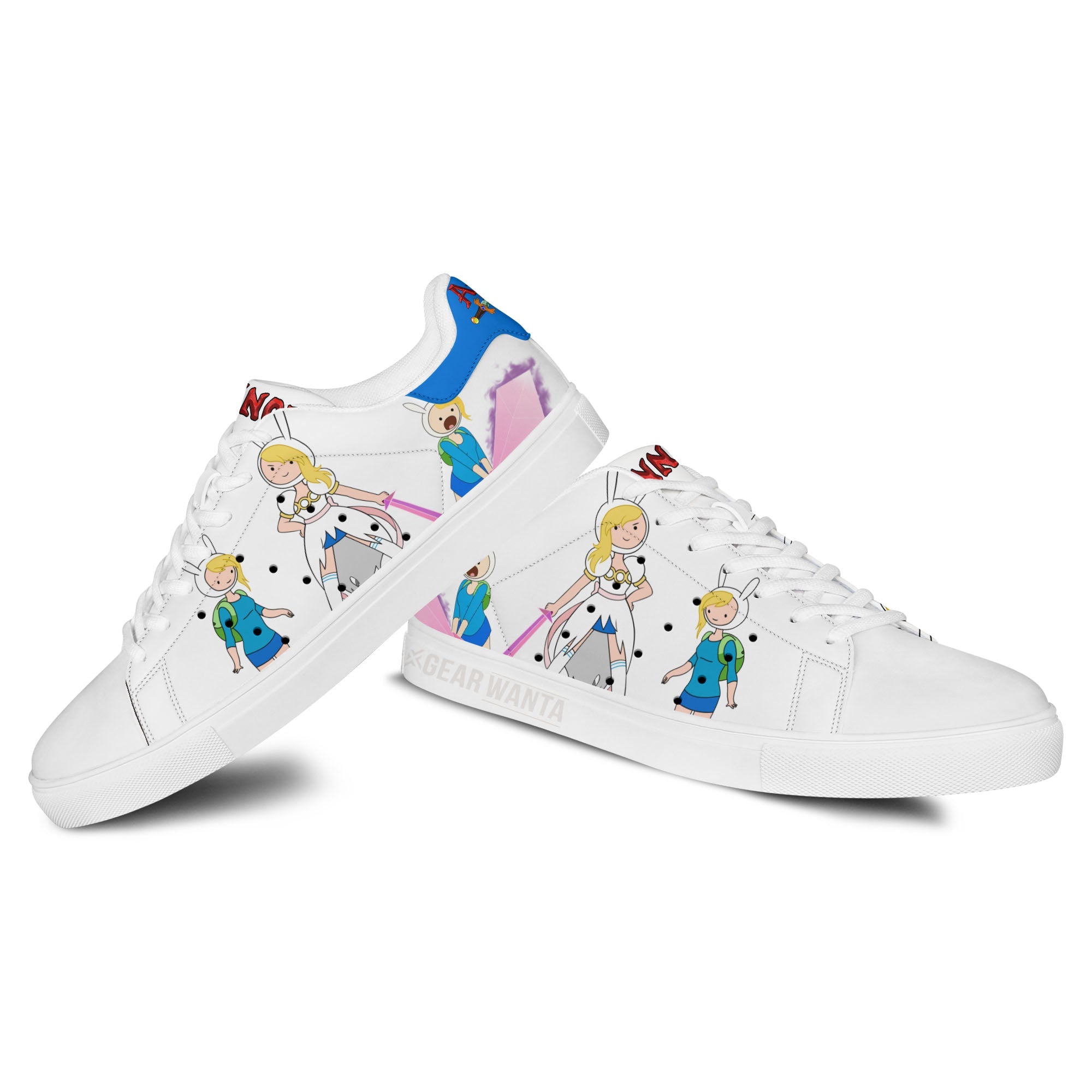 Adventure Time Fionna Skate Shoes Custom
