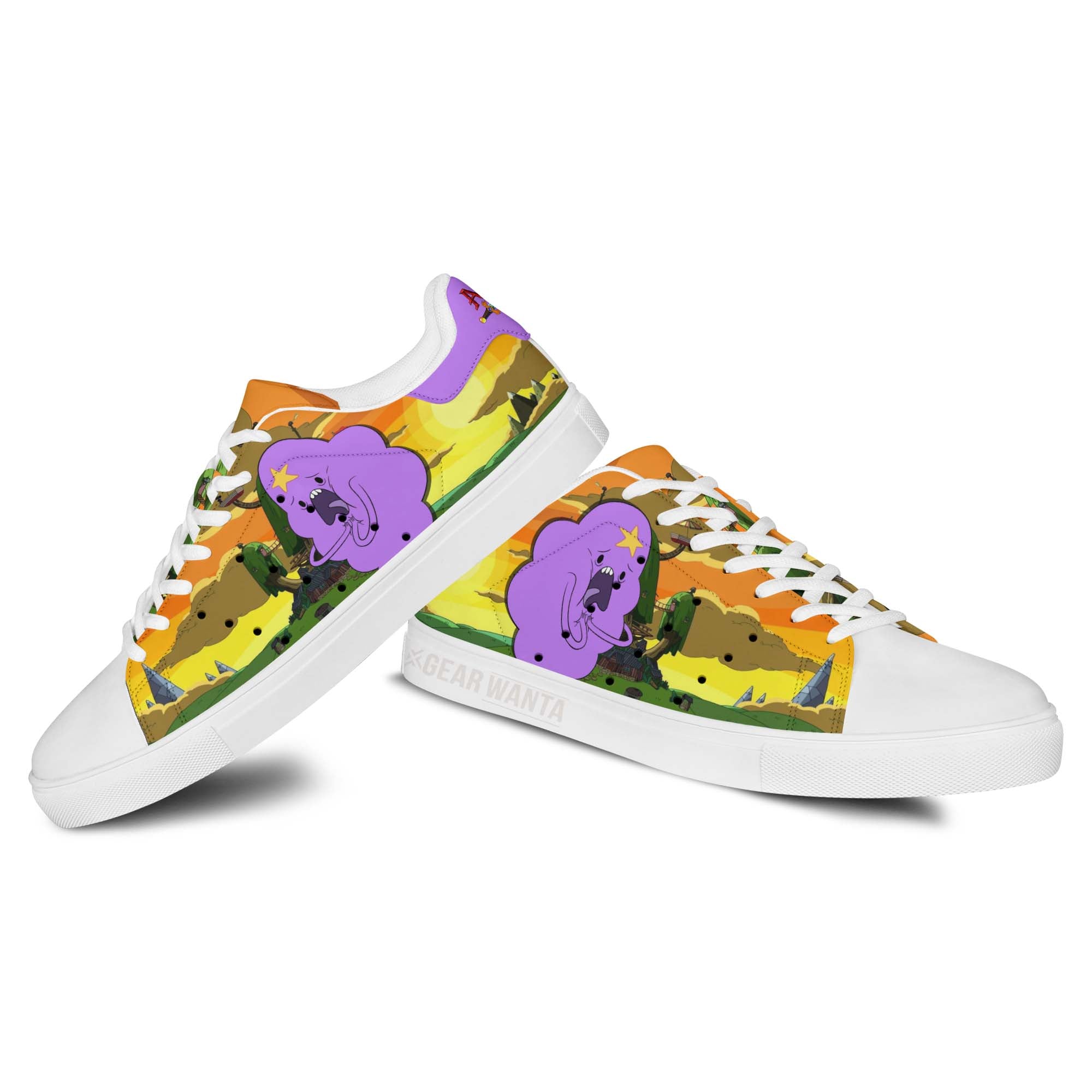 Adventure Time Lumpy Space Princess Skate Shoes Custom For Fans