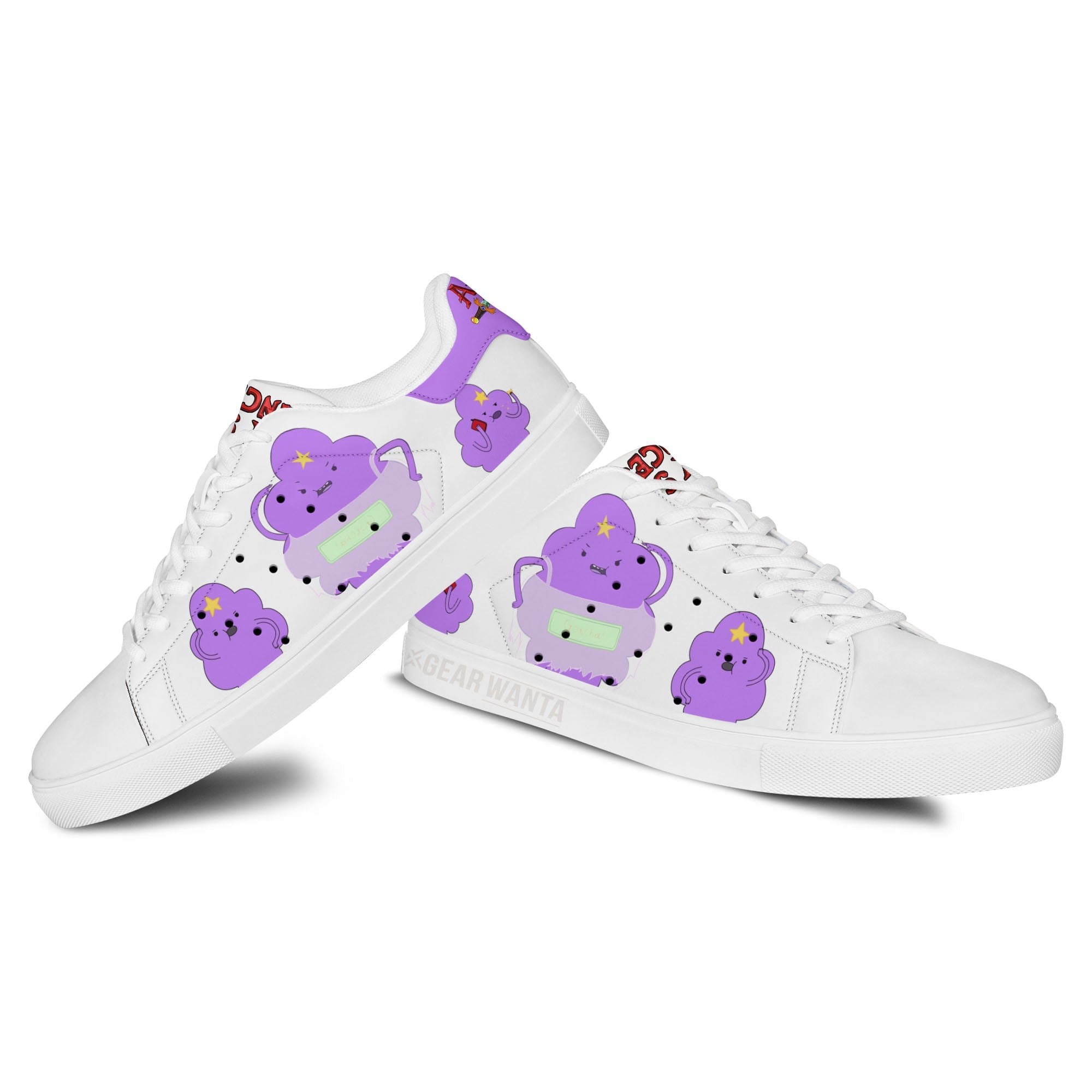 Adventure Time Lumpy Space Princess Skate Shoes Custom