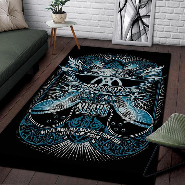 Aerosmith Band Area Rectangle Rug