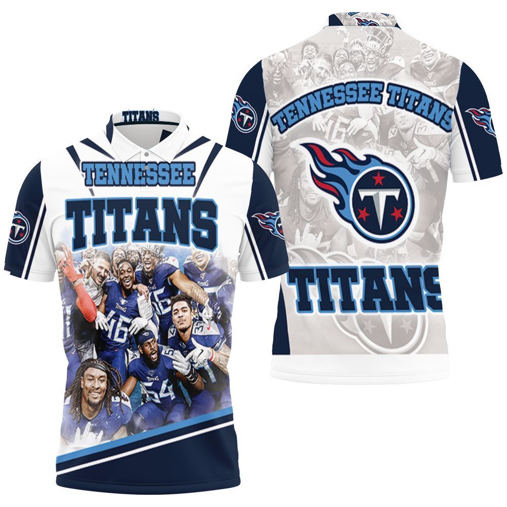 Afc South Division Super Bowl 2021 Tennessee Titans 3D Polo Shirt