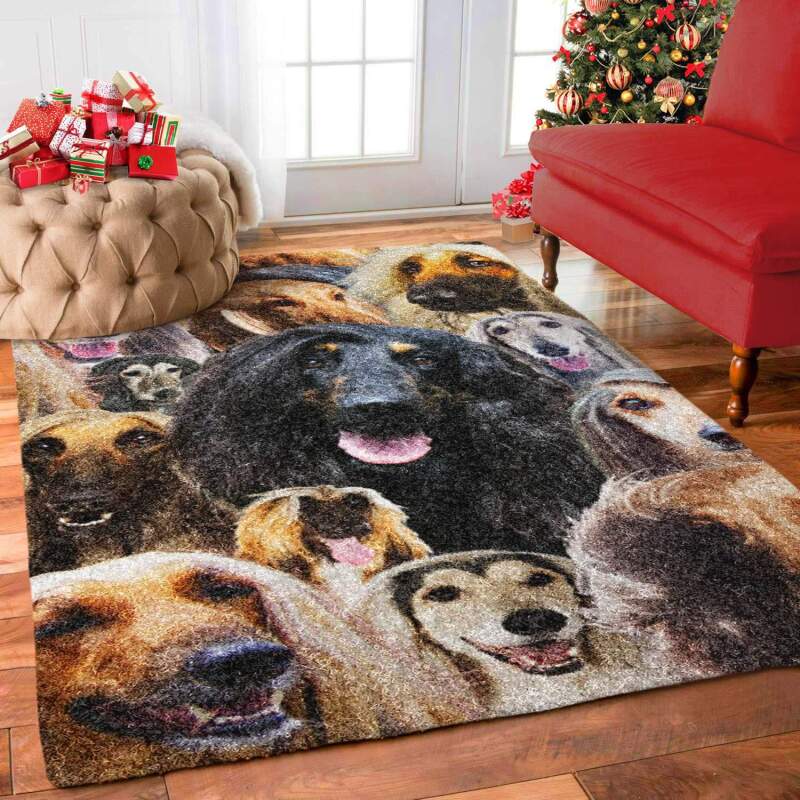 Afghan Hound Limited Edition Rectangle Rug