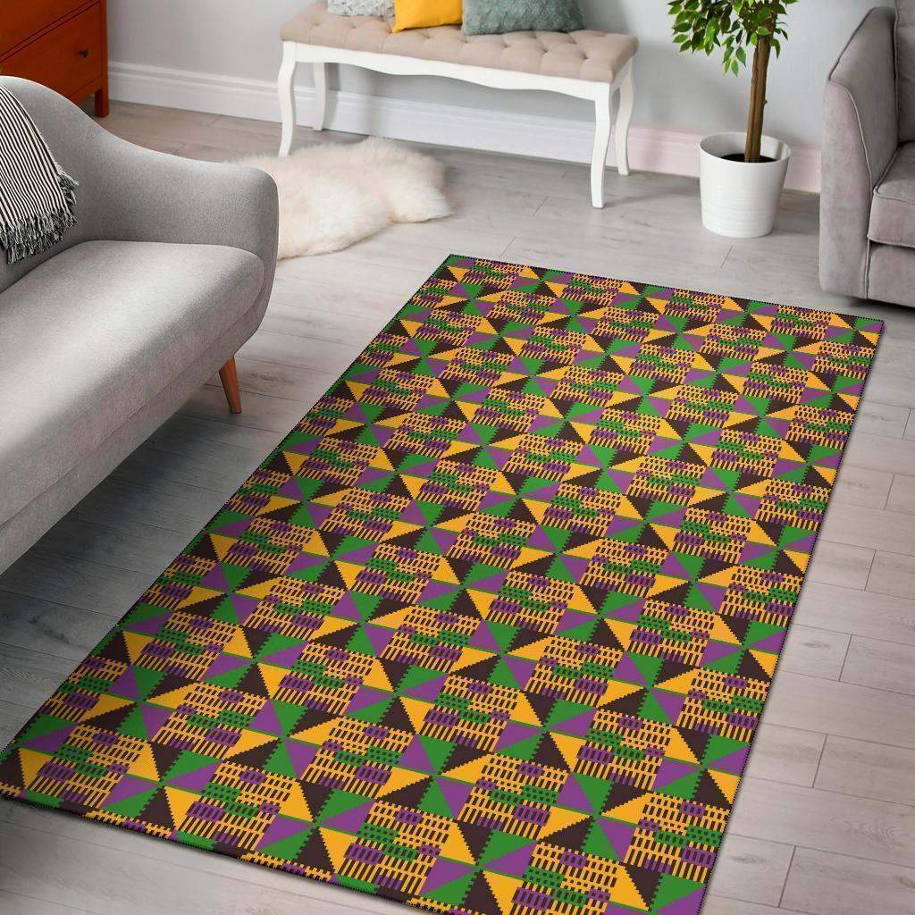 African Kente Limited Edition Rectangle Rug