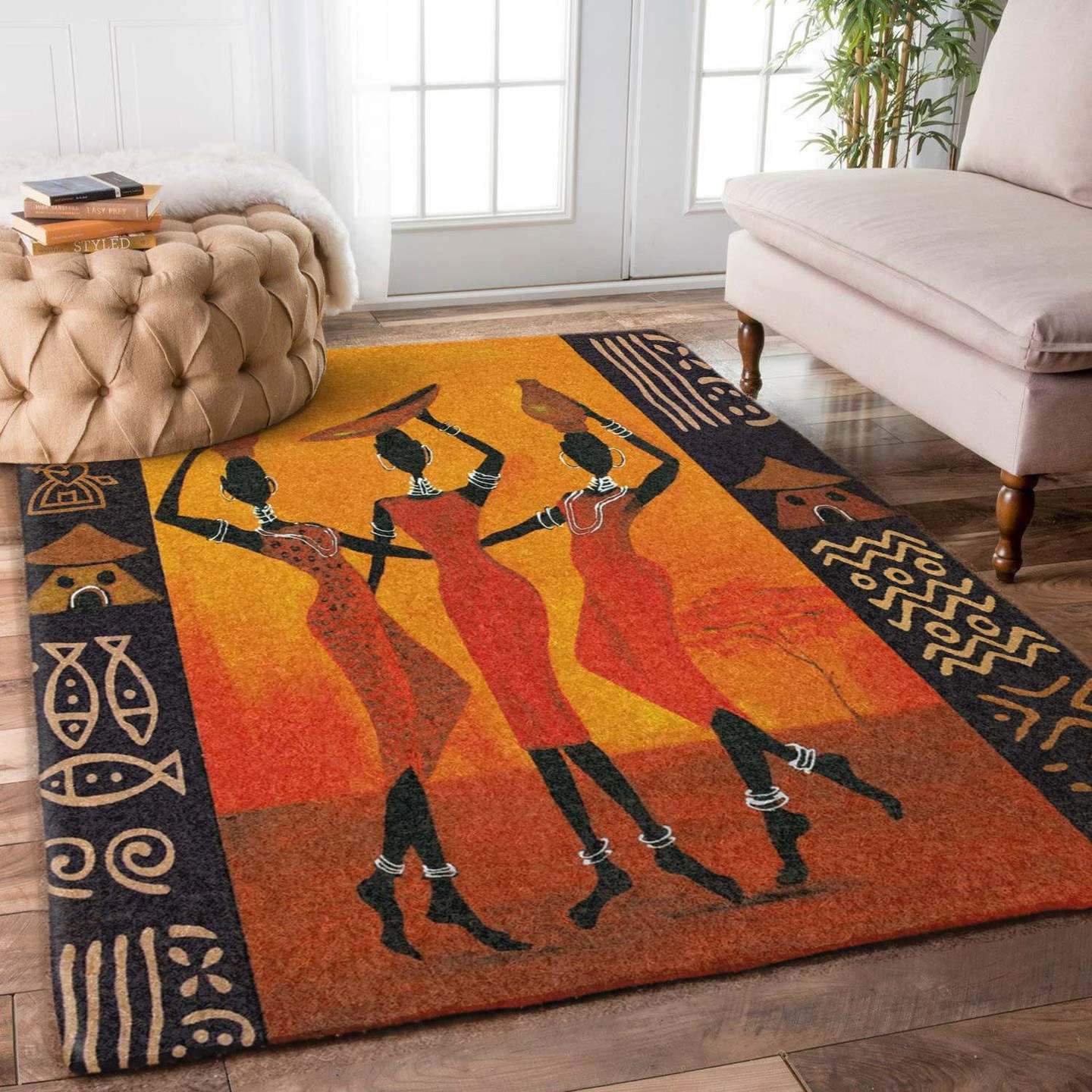 African Women Limited Edition Rectangle Rug