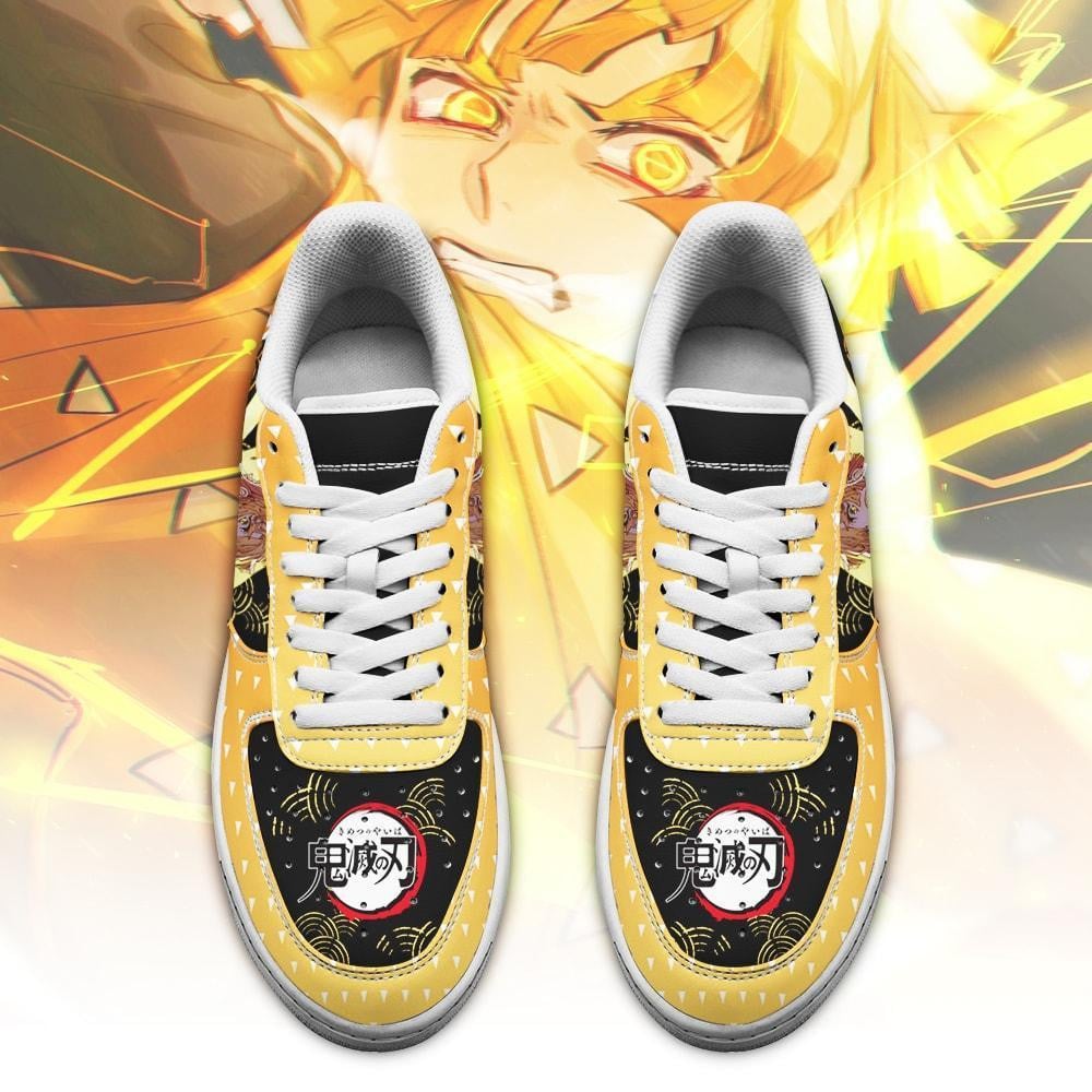 Agatsuma Zenitsu Air Sneakers Custom Demon Slayer Anime Shoes