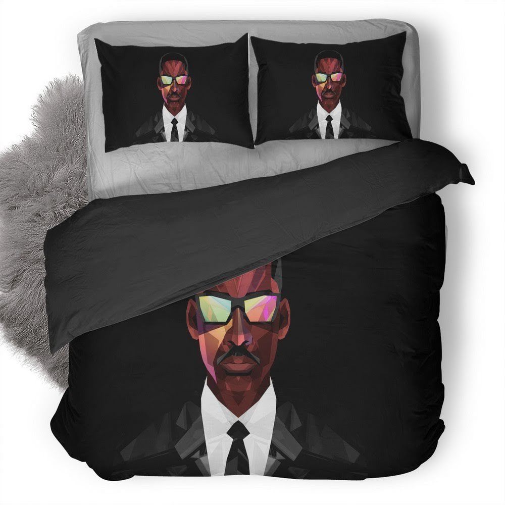 Agent J 3D Customized Duvet Cover Bedding Set