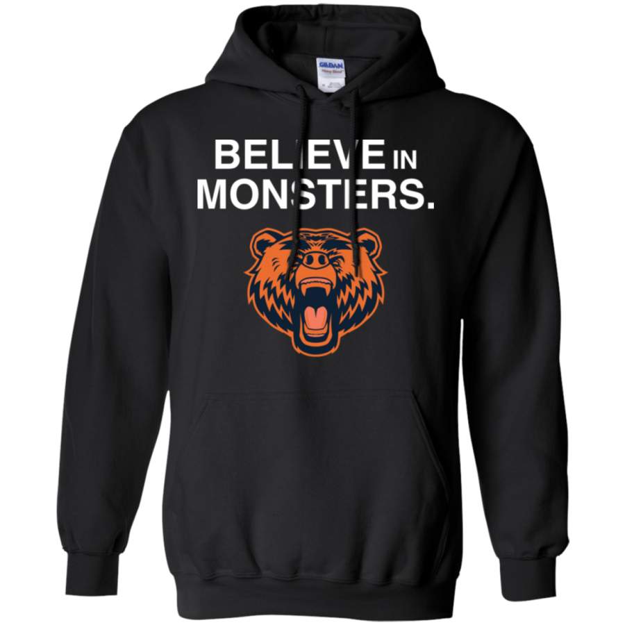 AGR Believe in monsters Chicago Bears Hoodie