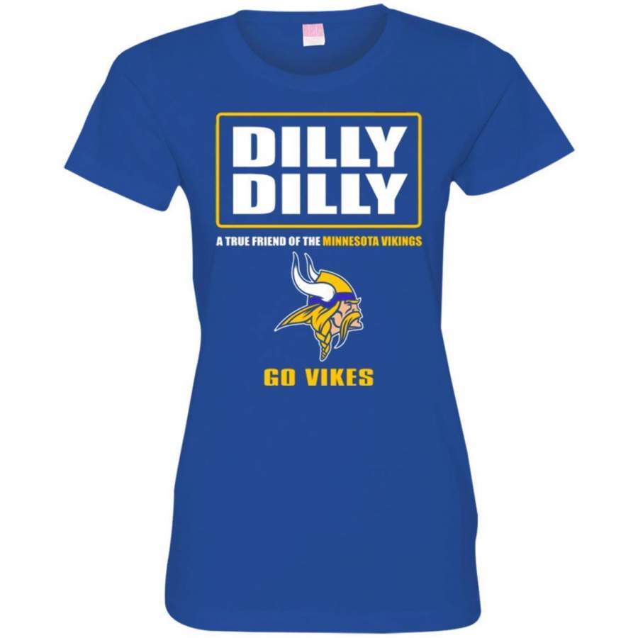 AGR Dilly Dilly T-shirt Friend Of The Minnesota Vikings Go Vikes King