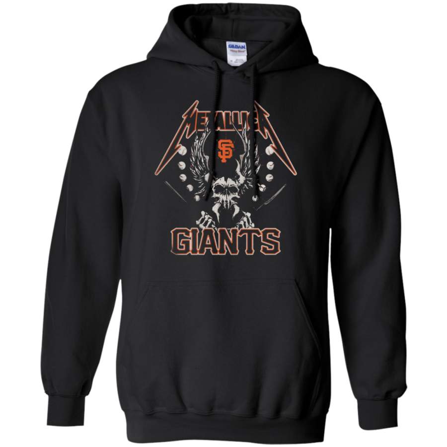 AGR Metallica San Francisco Giants Pullover Hoodie