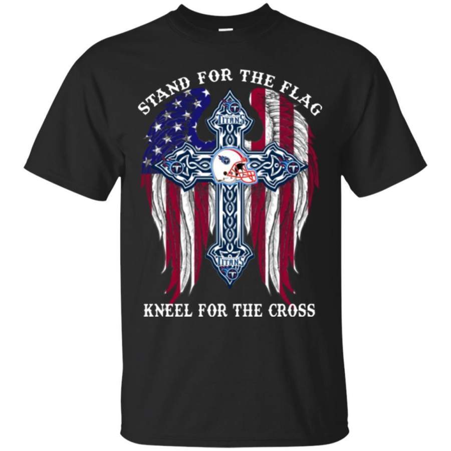 AGR Tennessee Titans Stand For The America Sport Flag T-Shirt