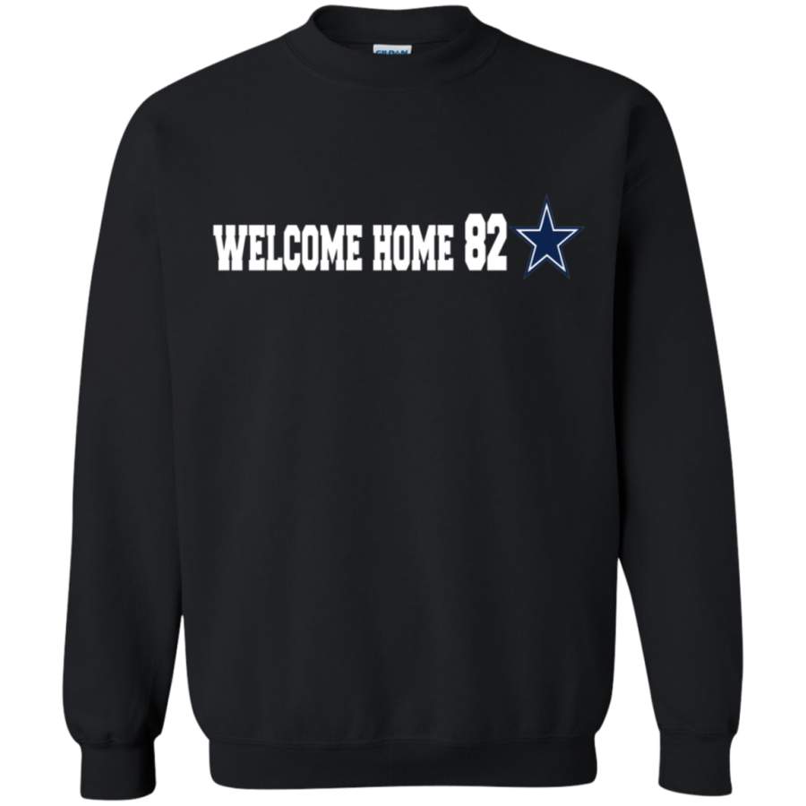 AGR Welcome Home 82 Dallas Cowboys Shirt G180 Gildan Crewneck Pullover Sweatshirt 8