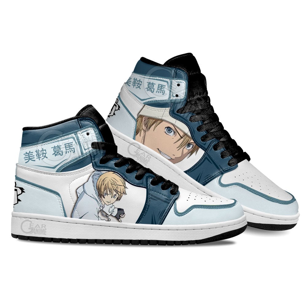 Air Gear Kazuma Mikura Shoes For Anime Fans, Air Jordan Hightop
