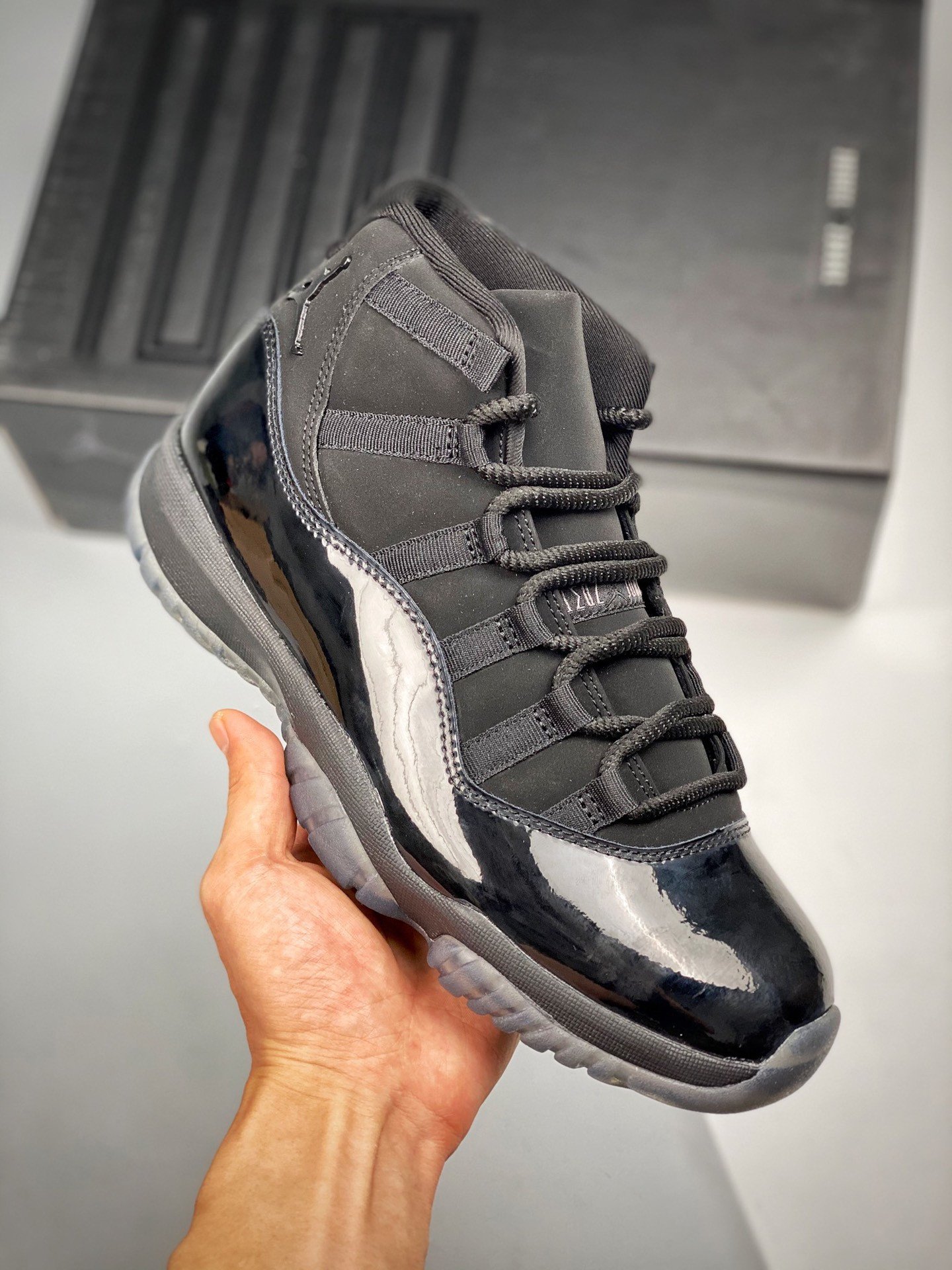 Air Jordan 11 “Cap And Gown” Black For Sale