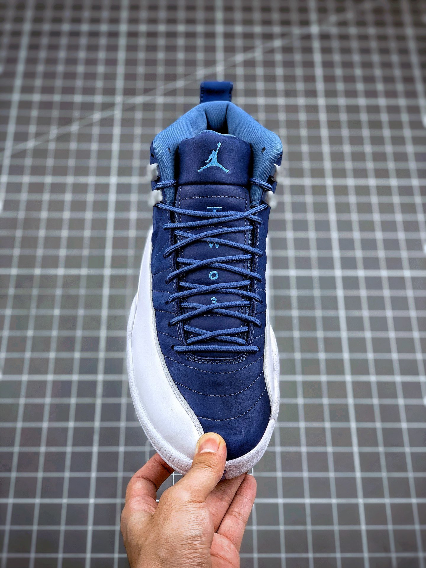 Air Jordan 12 “Indigo” Stone Blue/Legend For Sale
