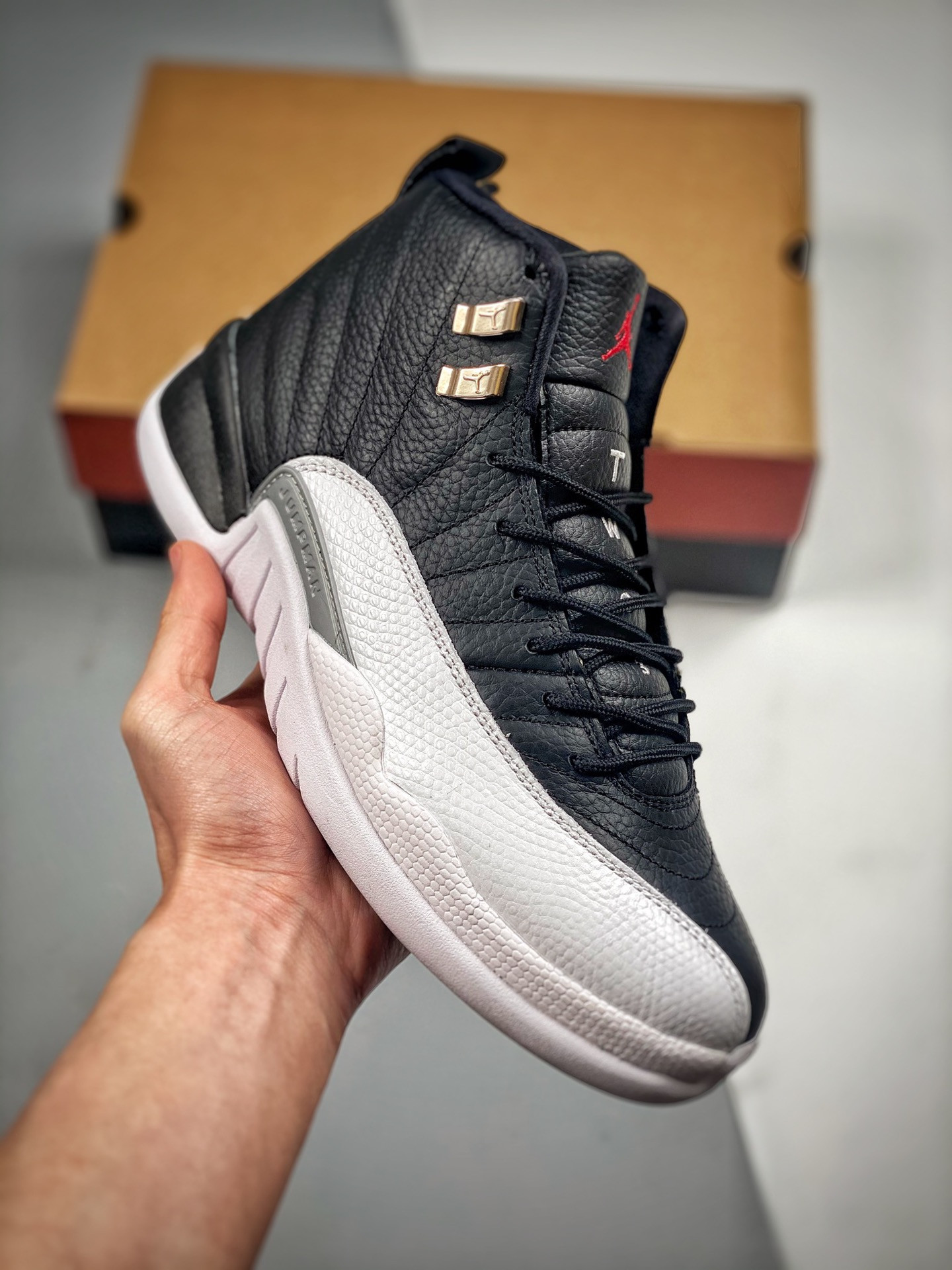 Air Jordan 12 “Playoff” Black/Varsity Red/White For Sale