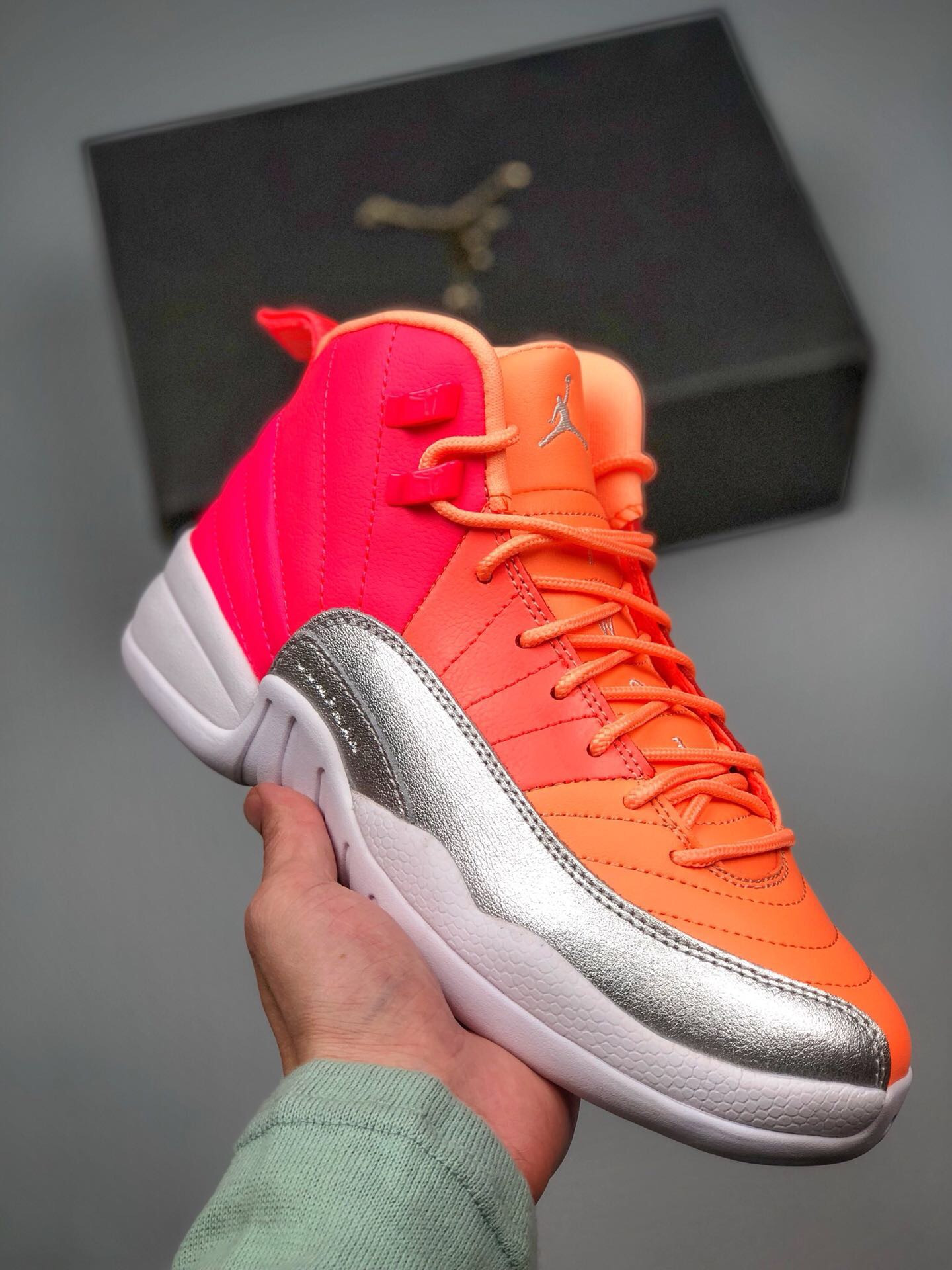 Air Jordan 12 GS “Hot Punch” For Sale