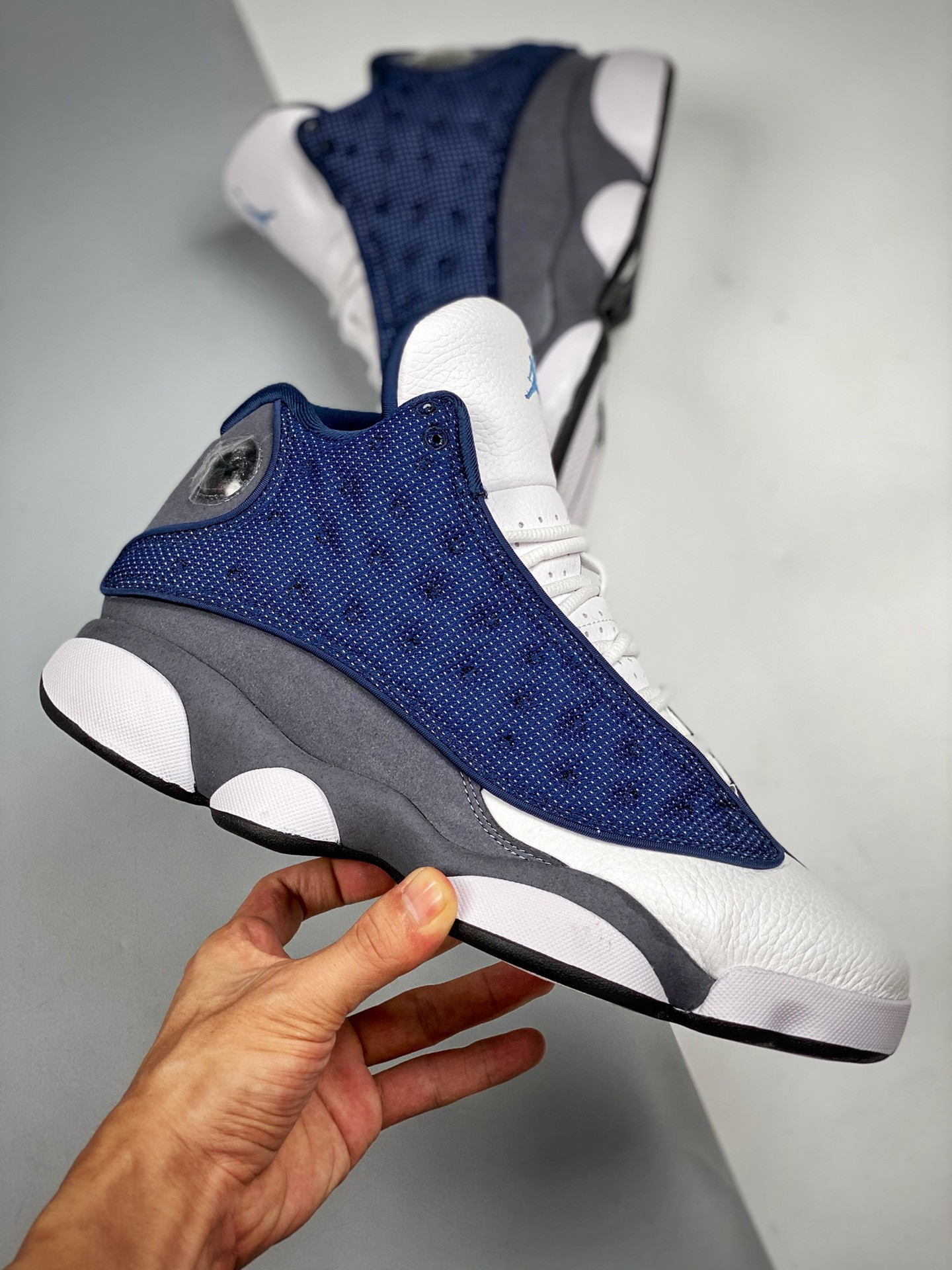 Air Jordan 13 “Flint” Navy/Flint Grey-White-University Blue On Sale