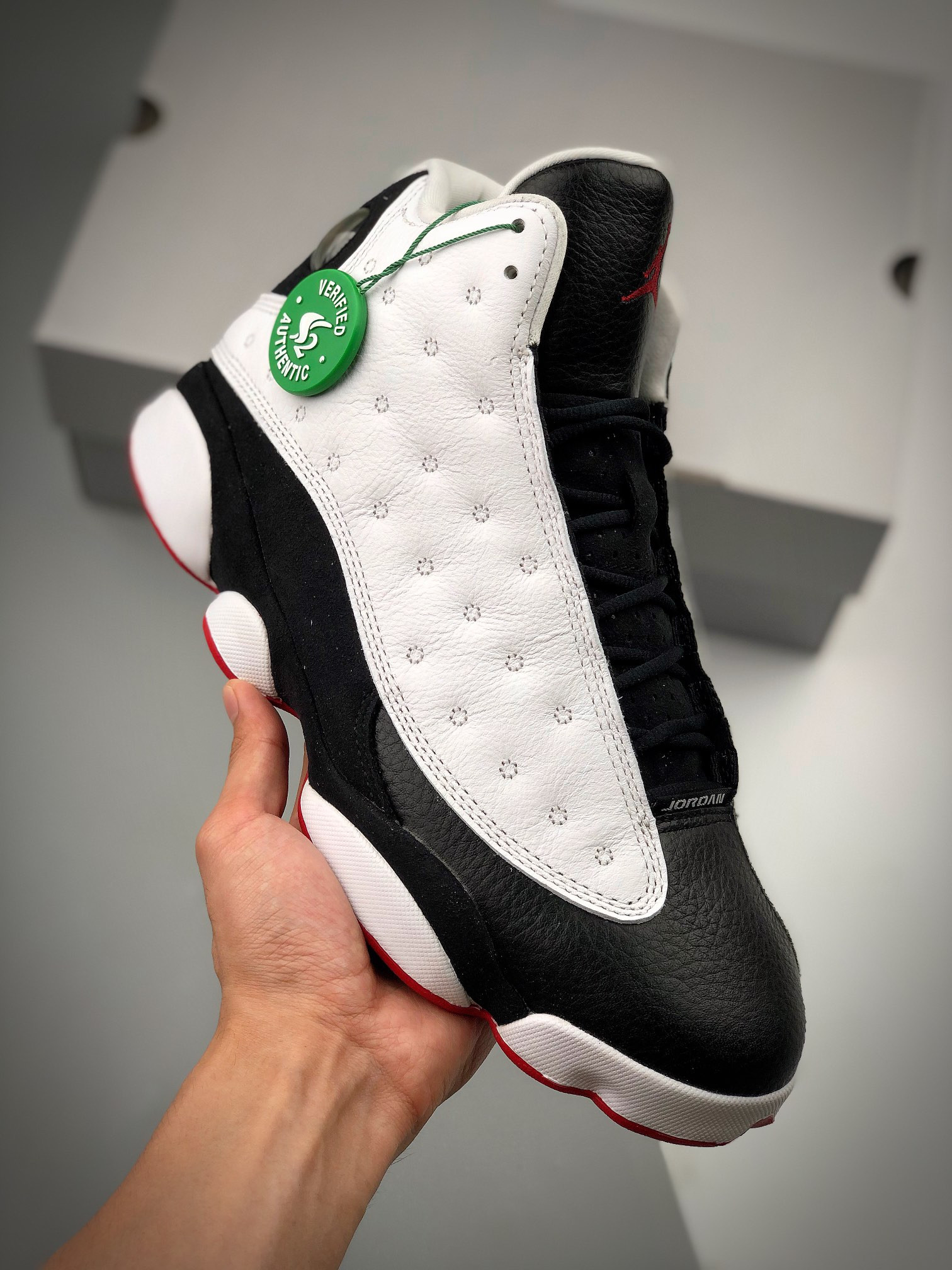 Air Jordan 13 “He Got Game” White/Black-True Red On Sale