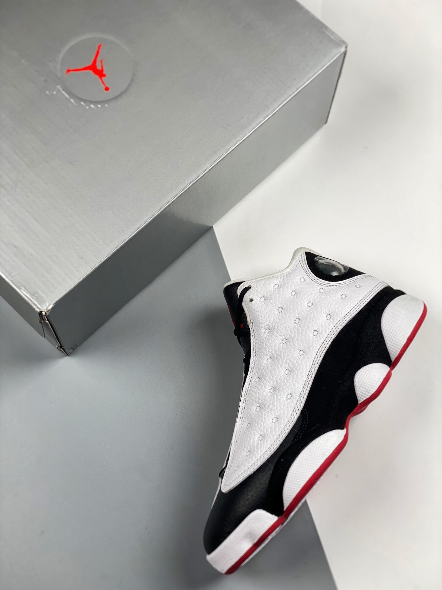 Air Jordan 13 “He Got Game” White/Black-True Red On Sale