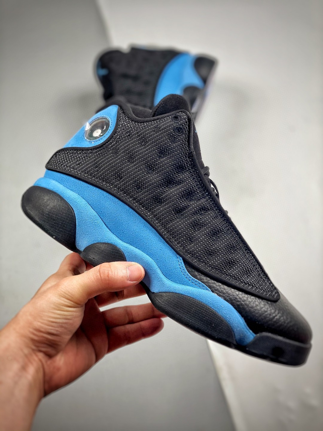 Air Jordan 13 Black/University Blue For Sale