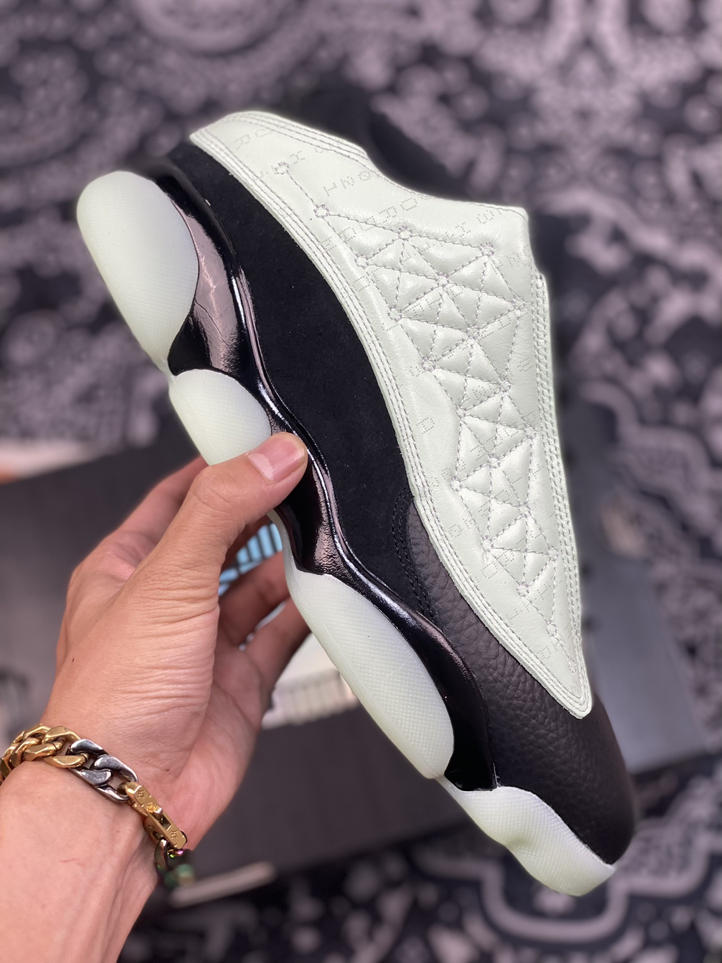 Air Jordan 13 Low ‘Singles Day’ Black/Barley Green On Sale