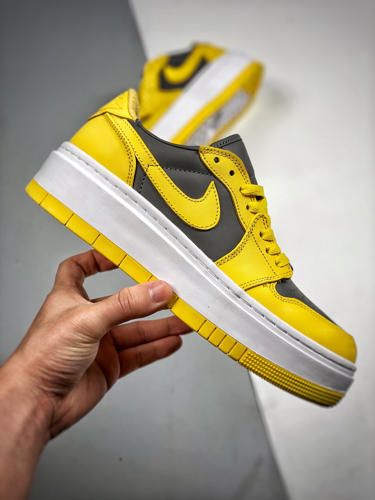 Air Jordan 1 Elevate Low Yellow and Grey For Sale