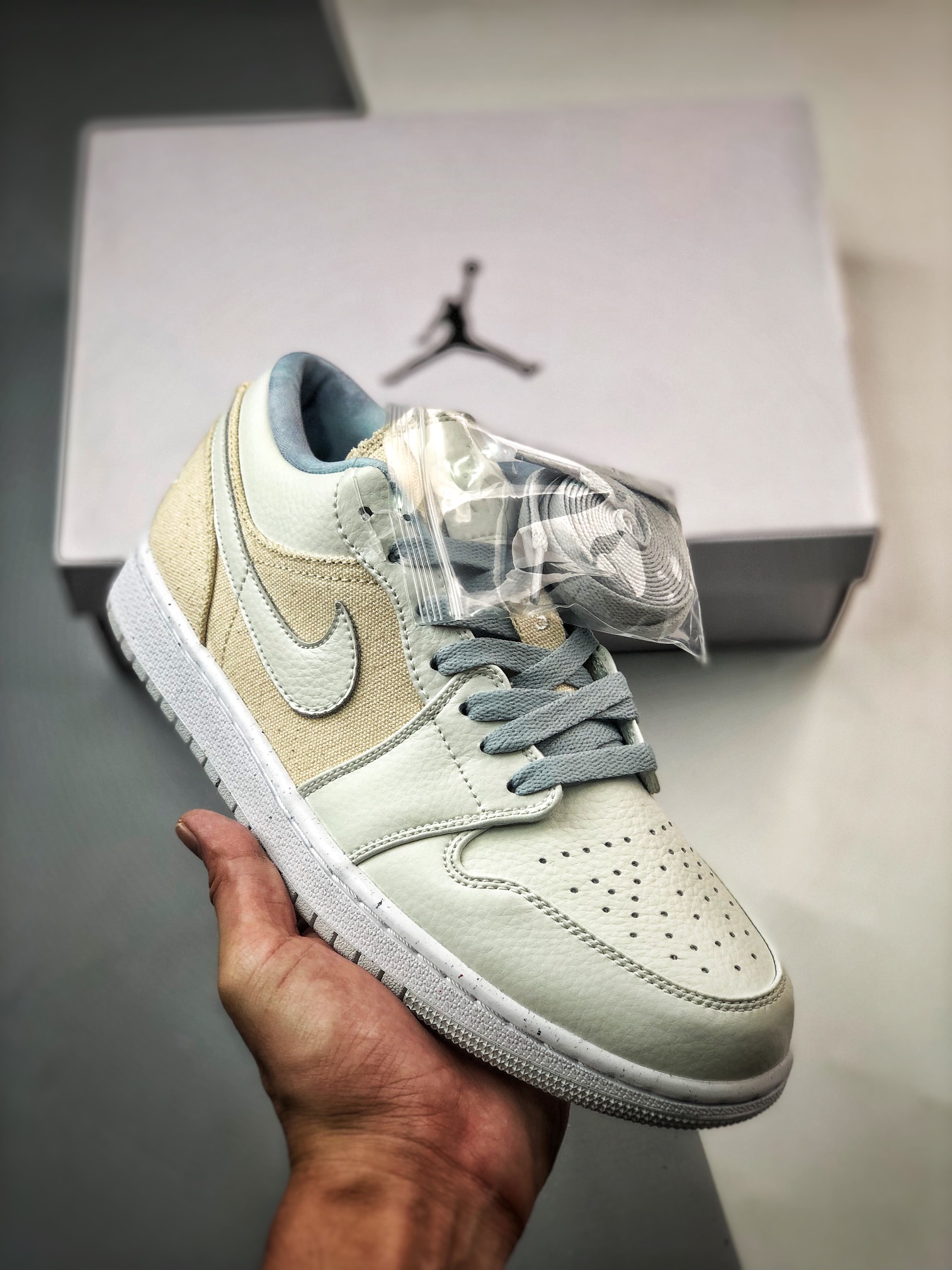 Air Jordan 1 Low “Canvas” For Sale