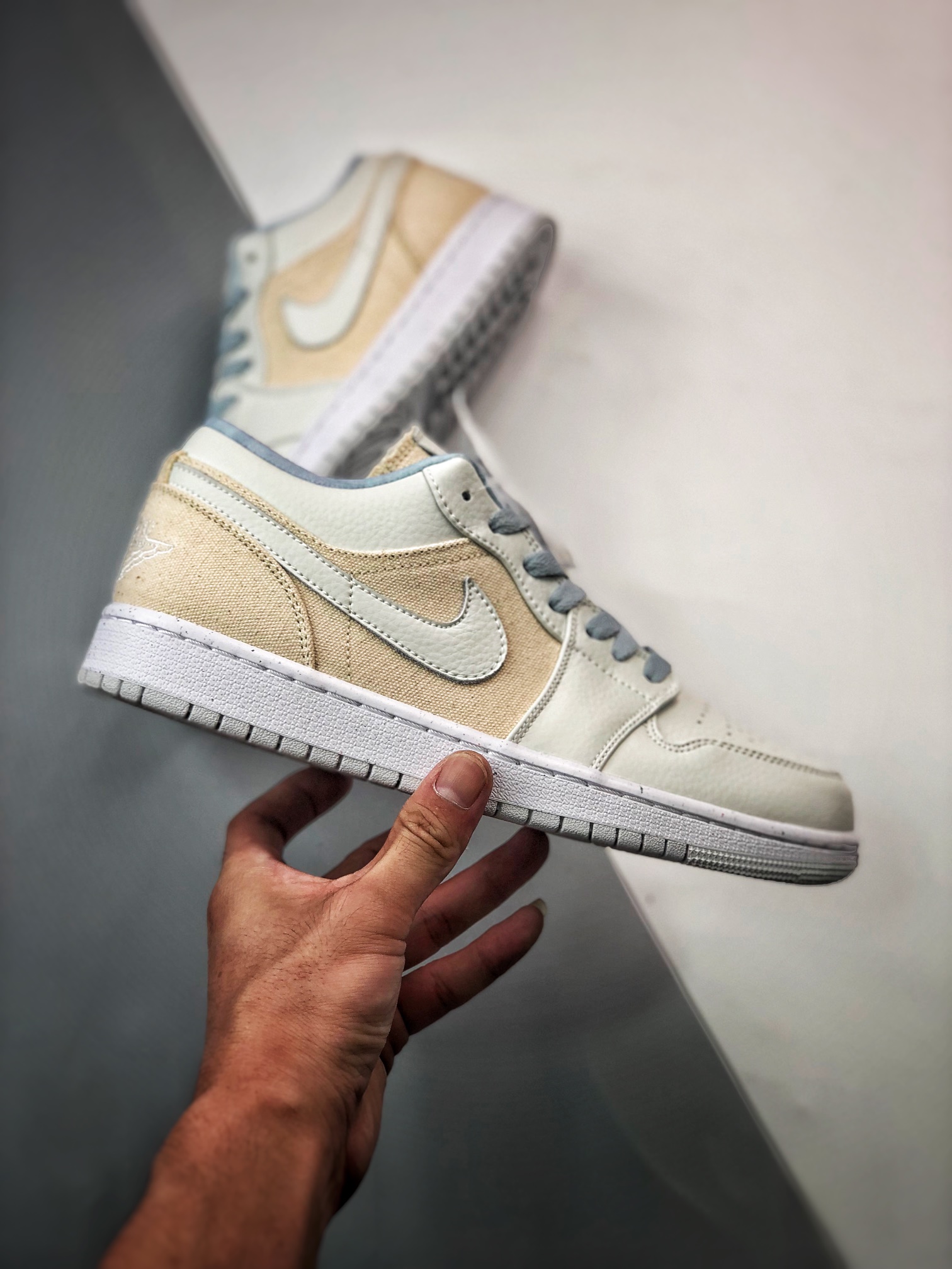 Air Jordan 1 Low “Canvas” For Sale