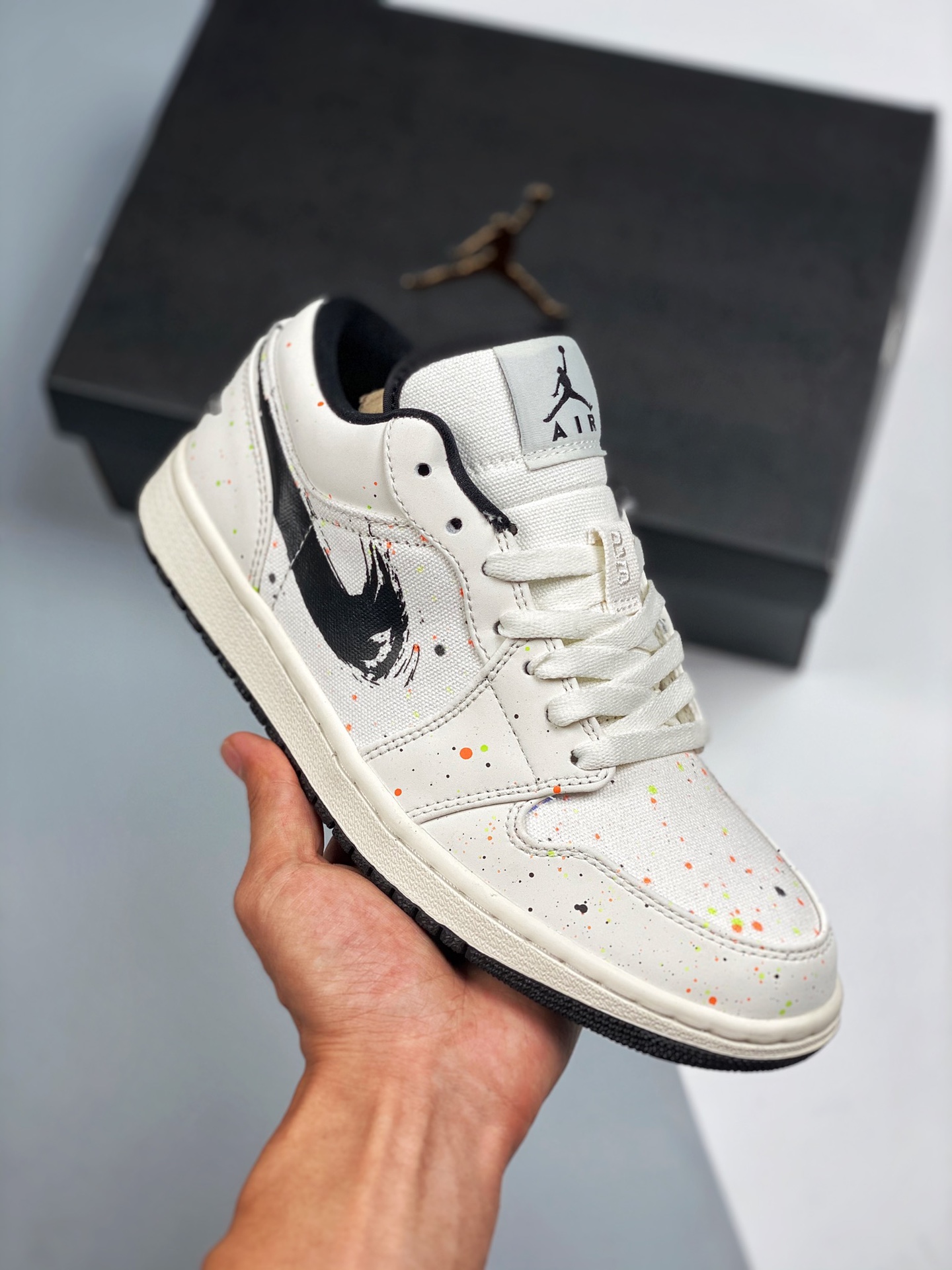 Air Jordan 1 Low “Paint Splatter” For Sale