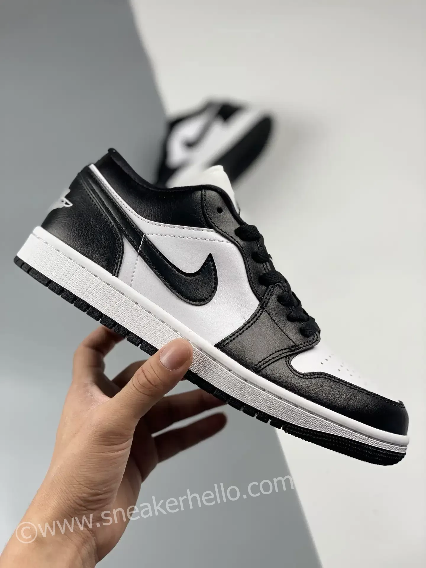 Air Jordan 1 Low “Panda” White/Black-White For Sale