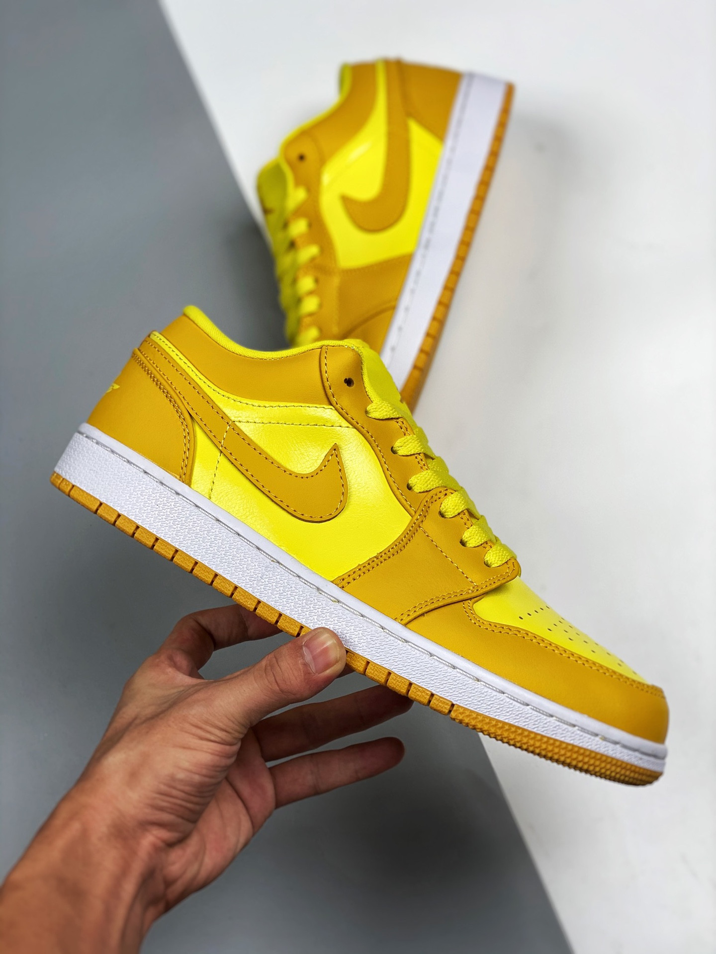 Air Jordan 1 Low “SNKRS Day” Yellow Sail For Sale