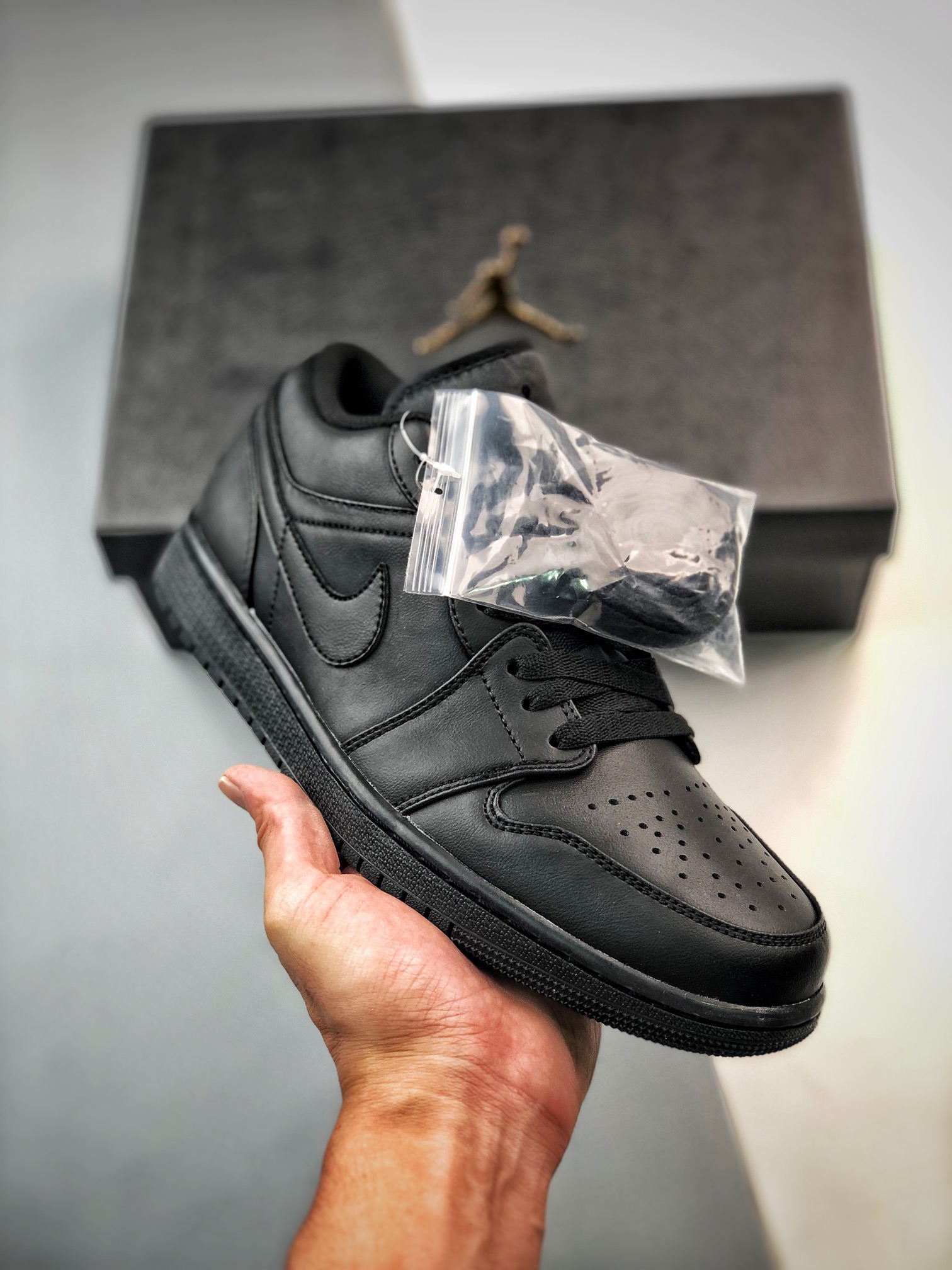 Air Jordan 1 Low “Triple Black” For Sale