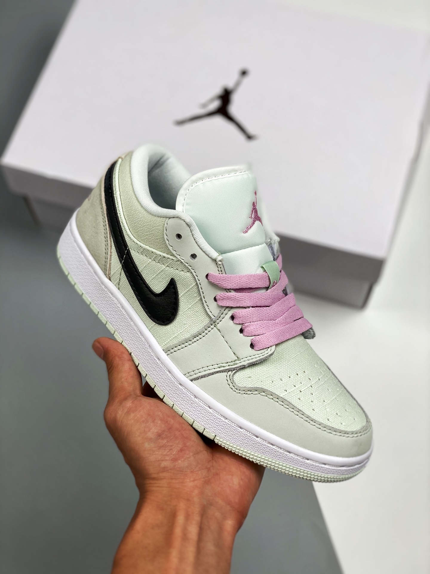 Air Jordan 1 Low SE “Barely Green” For Sale