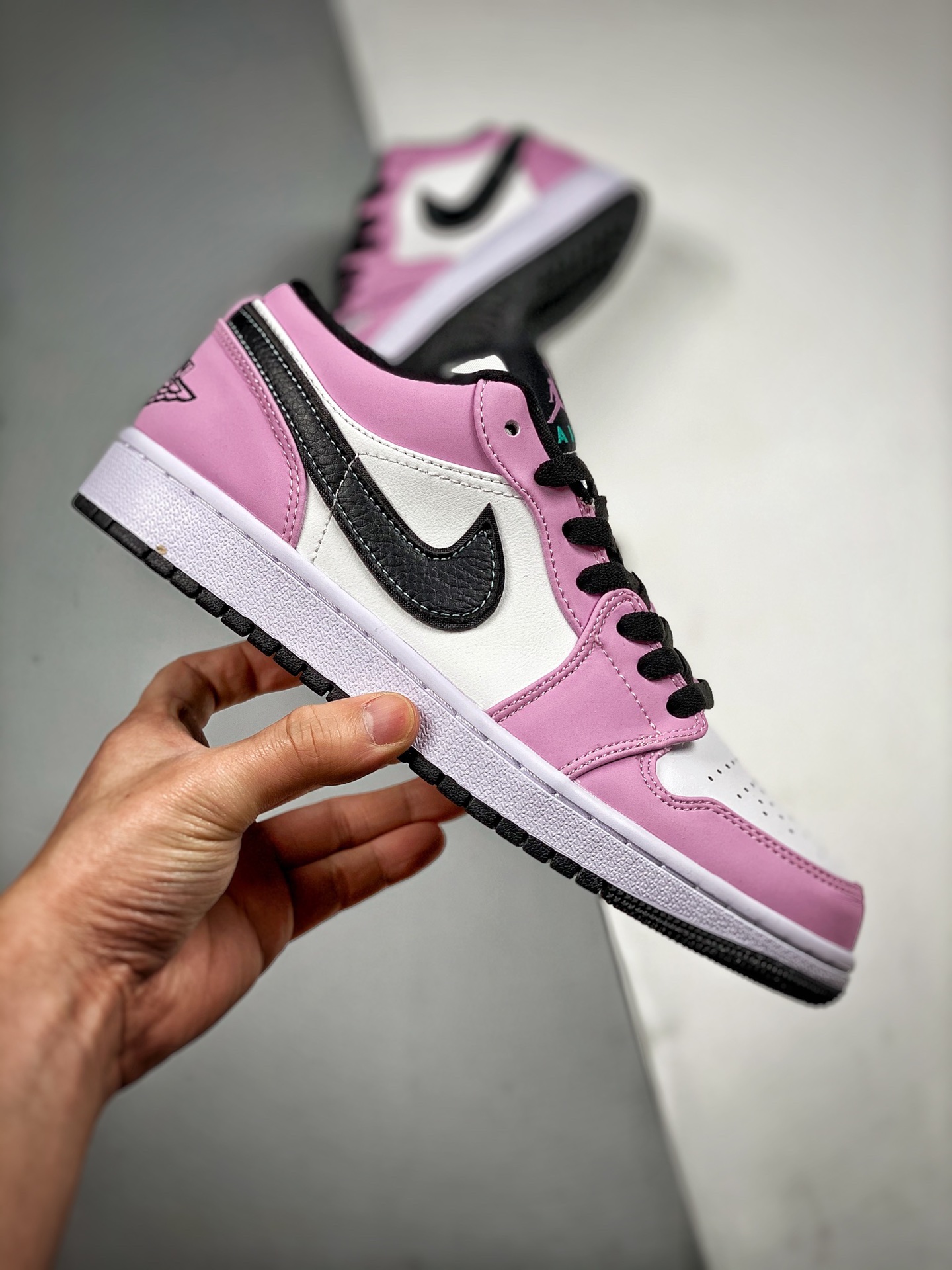 Air Jordan 1 Low Violet Shock/Black-Tropical Twist For Sale