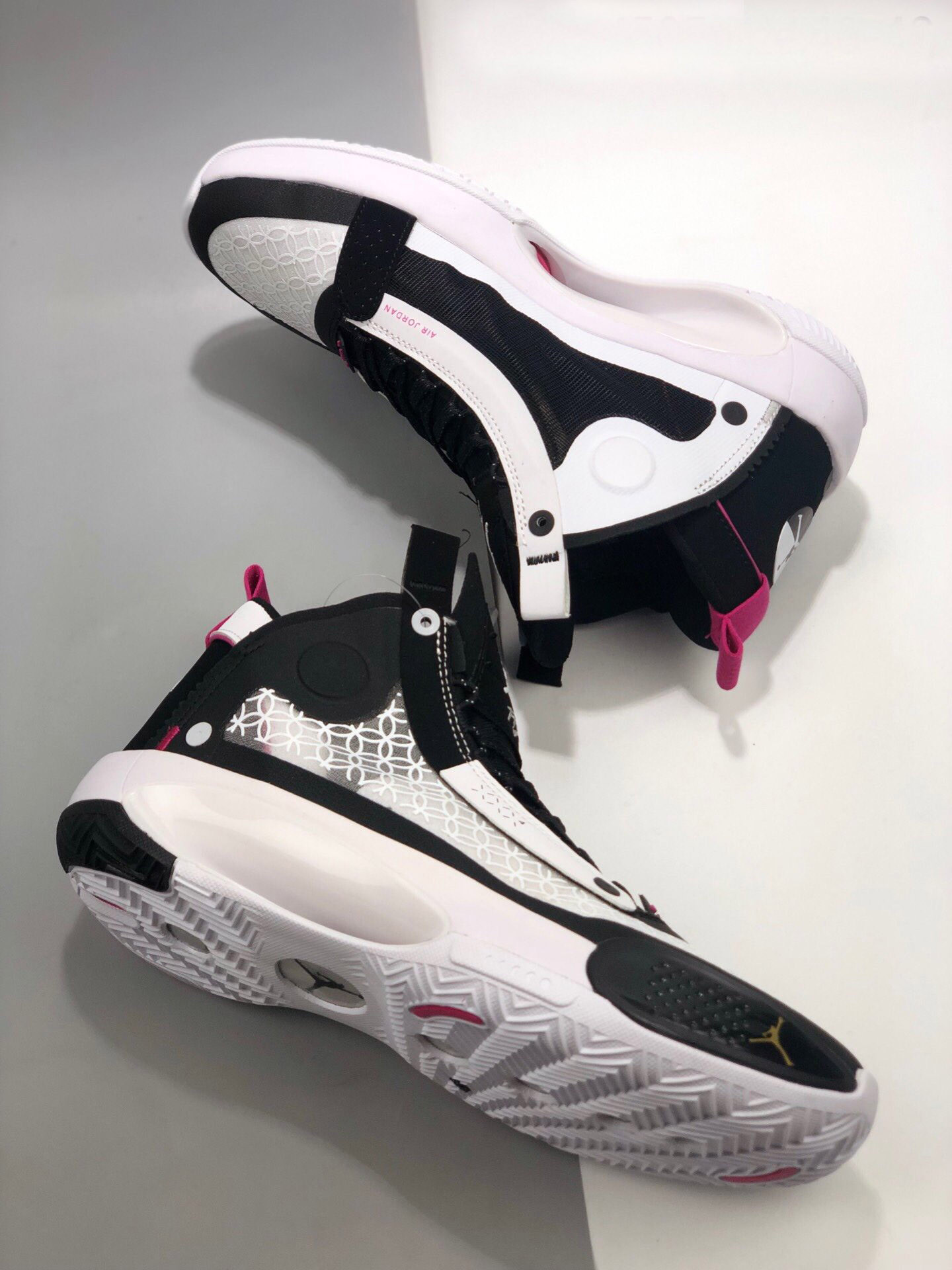 Air Jordan 34 “CNY” Black/Metallic Silver-White-Digital Pink On Sale