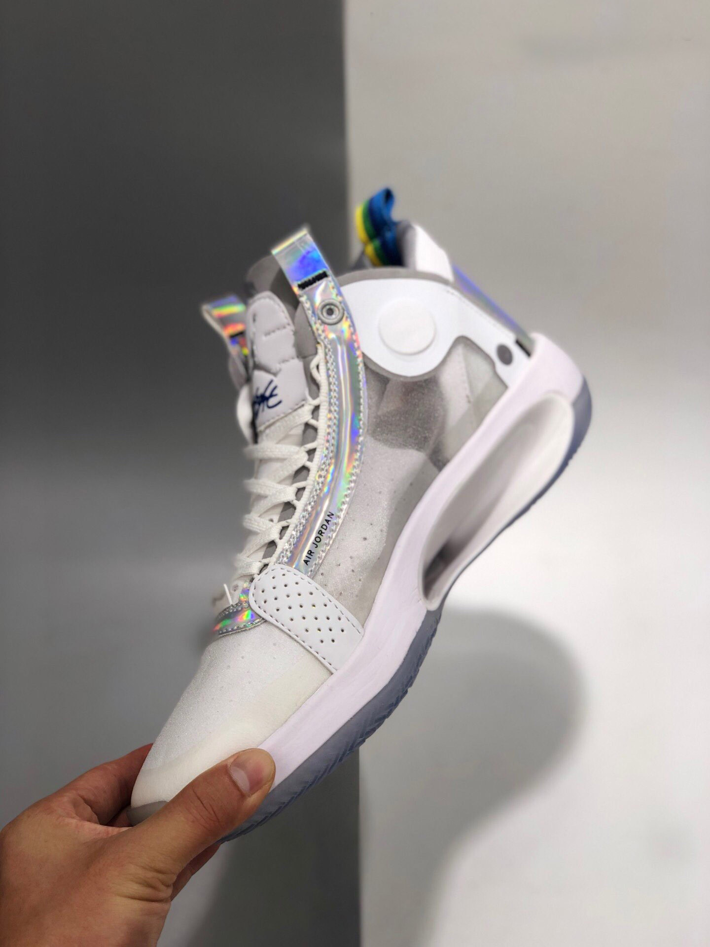 Air Jordan 34 “White Iridescent” On Sale