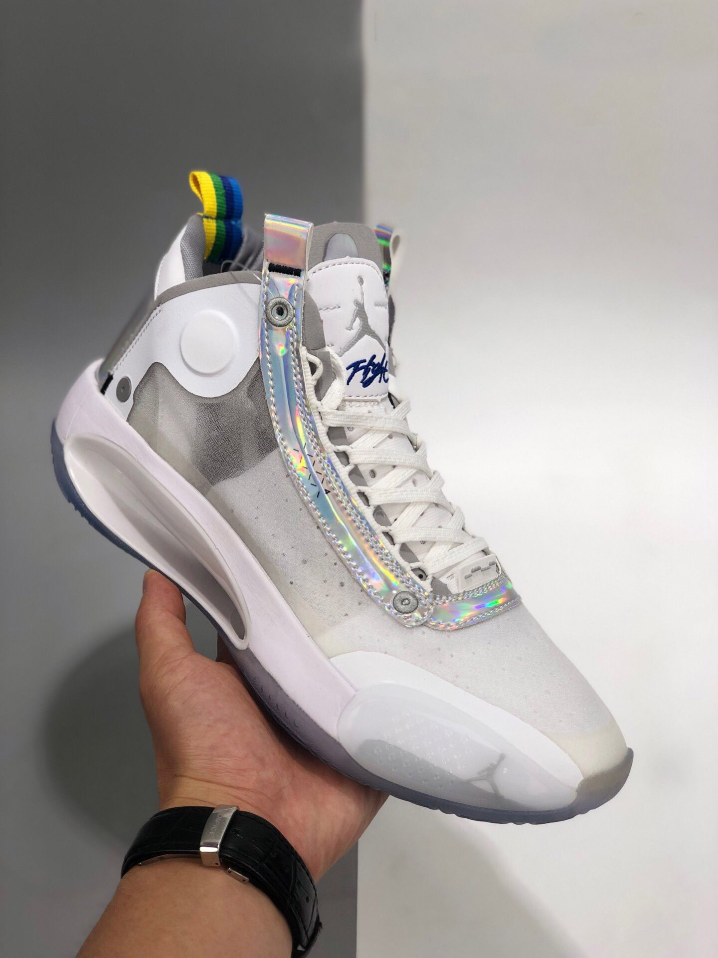 Air Jordan 34 “White Iridescent” On Sale