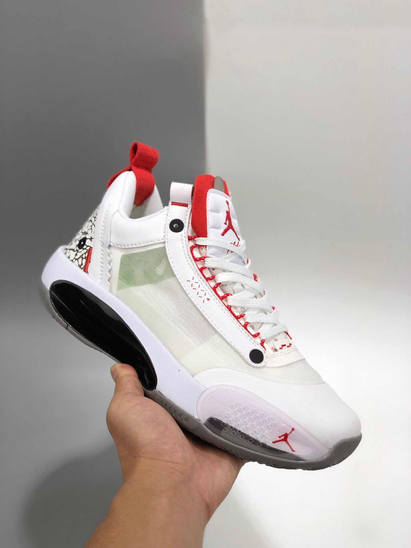 Air Jordan 34 Low “White Cement” On Sale