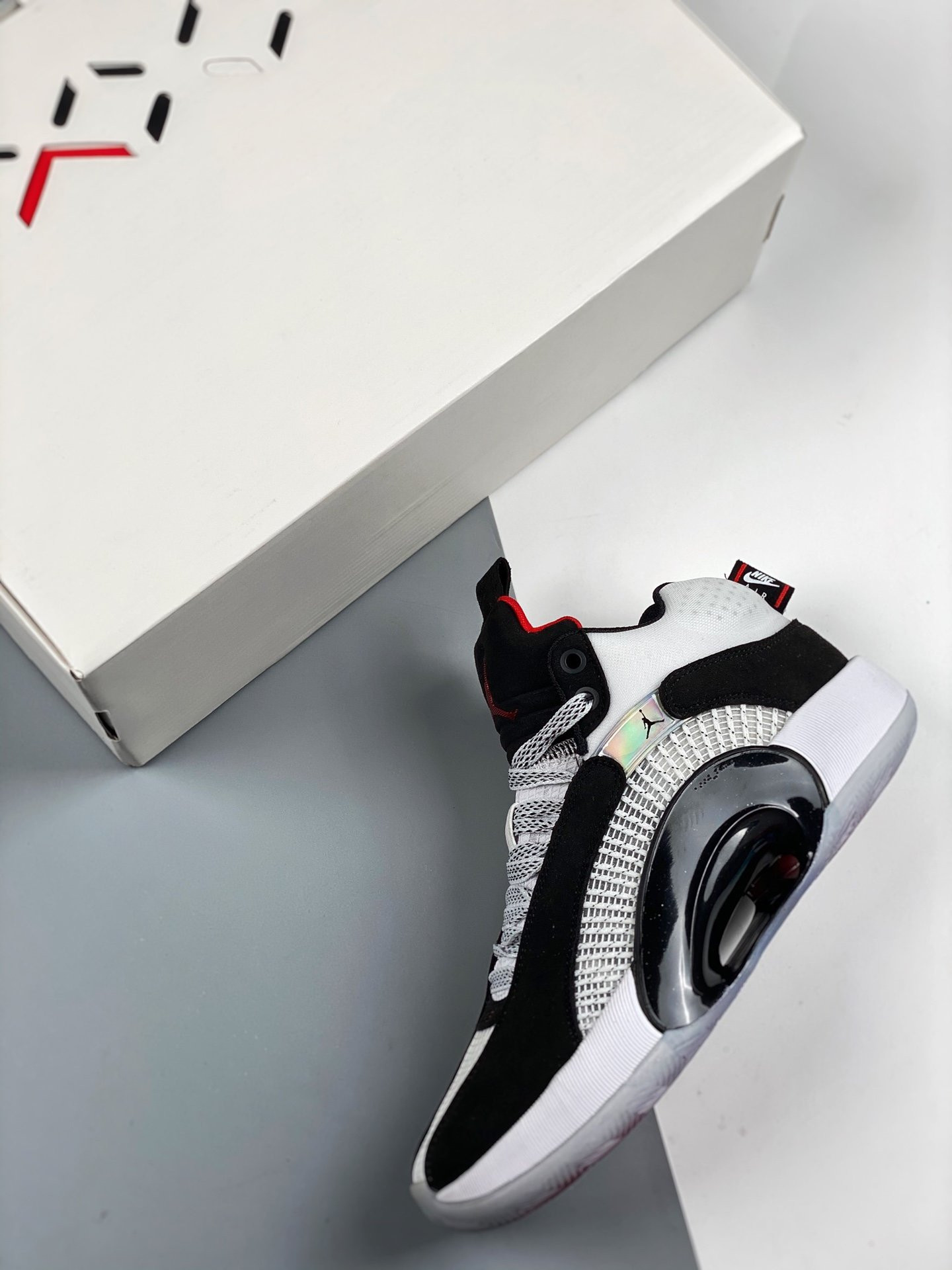 Air Jordan 35 “DNA” White/Black-Fire Red On Sale