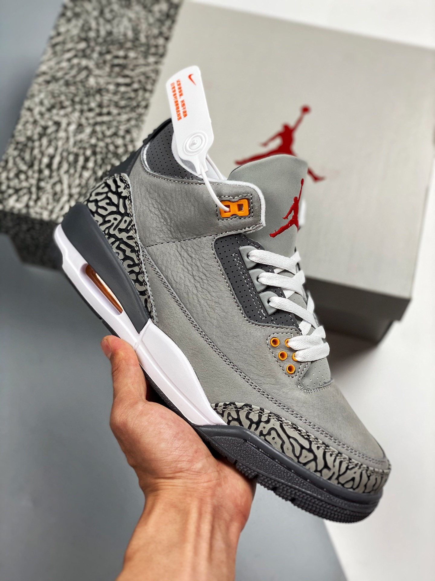 Air Jordan 3 “Cool Grey” For Sale
