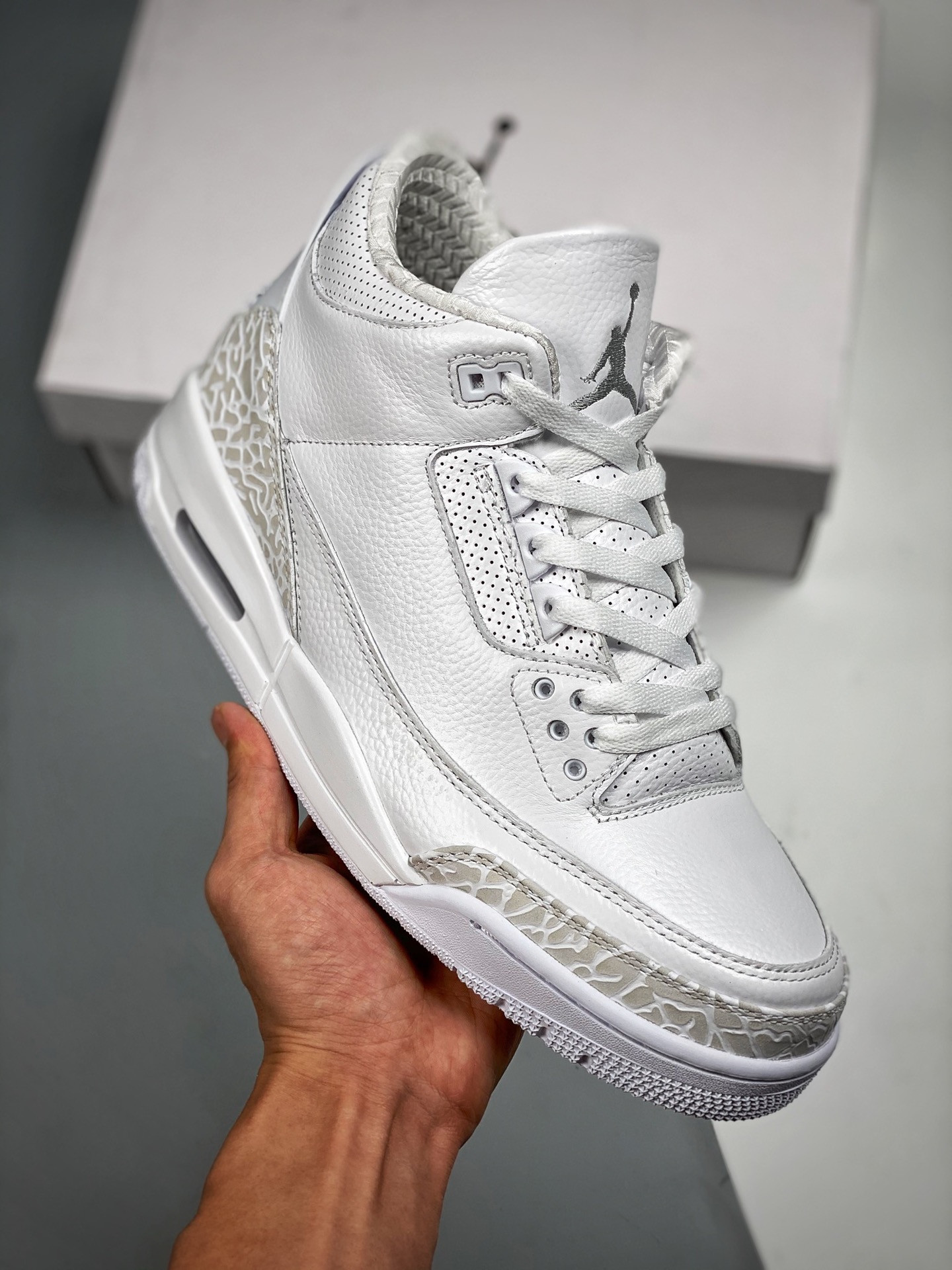 Air Jordan 3 “Pure White” For Sale