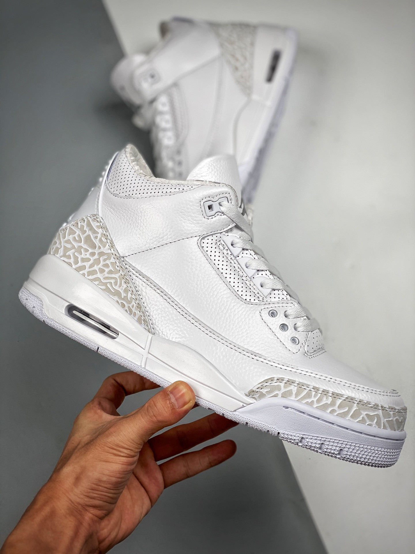 Air Jordan 3 “Pure White” For Sale